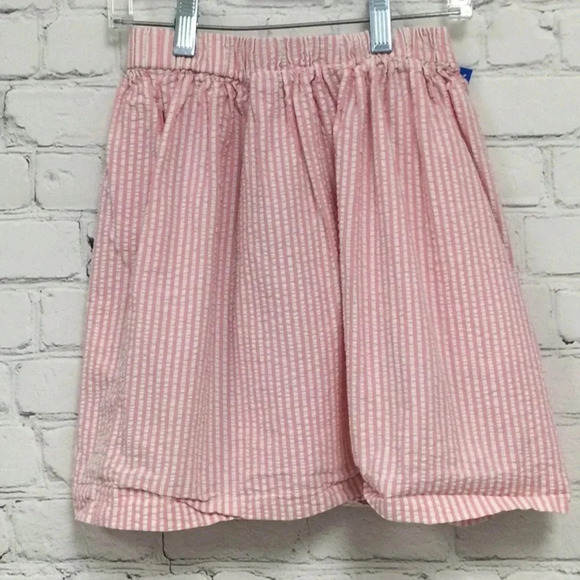 Crewcuts Pink Stripe Skirt size 12 - Picture 3 of 4